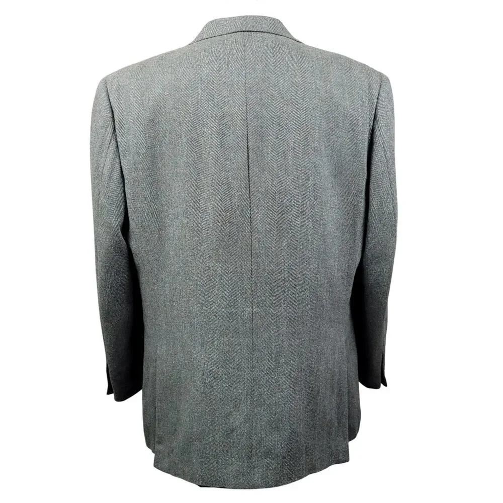 Ermenegildo Zegna 48R Swiss Blazer Quiet Luxury Old Money Tailored Menswear